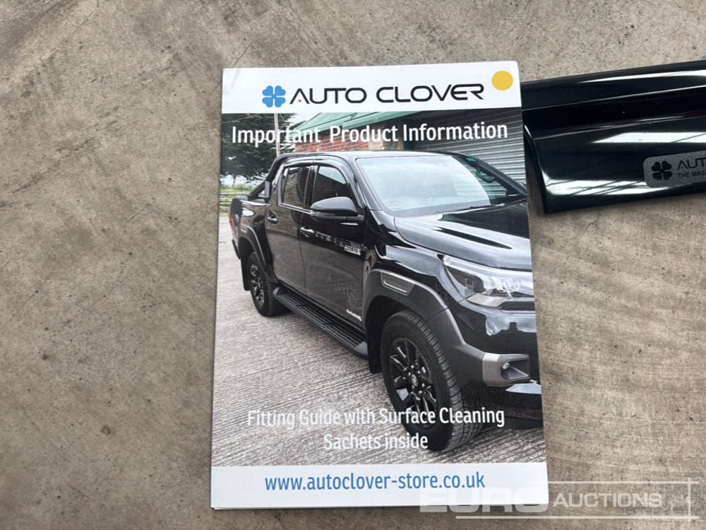 Опрема за работилница Bragan Tonneau Cover to suit Short Bed Mitsubishi L200, Window Wind Deflectors to suit Nissan Navara: слика 19
