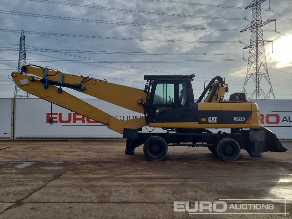 CAT M322D - Багер на тркала: слика 2 CAT M322D - Багер на тркала: слика 2