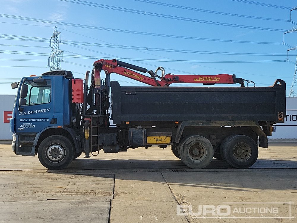 DAF CF75 310 - Кипер, Камион со кран: слика 2 DAF CF75 310 - Кипер, Камион со кран: слика 2