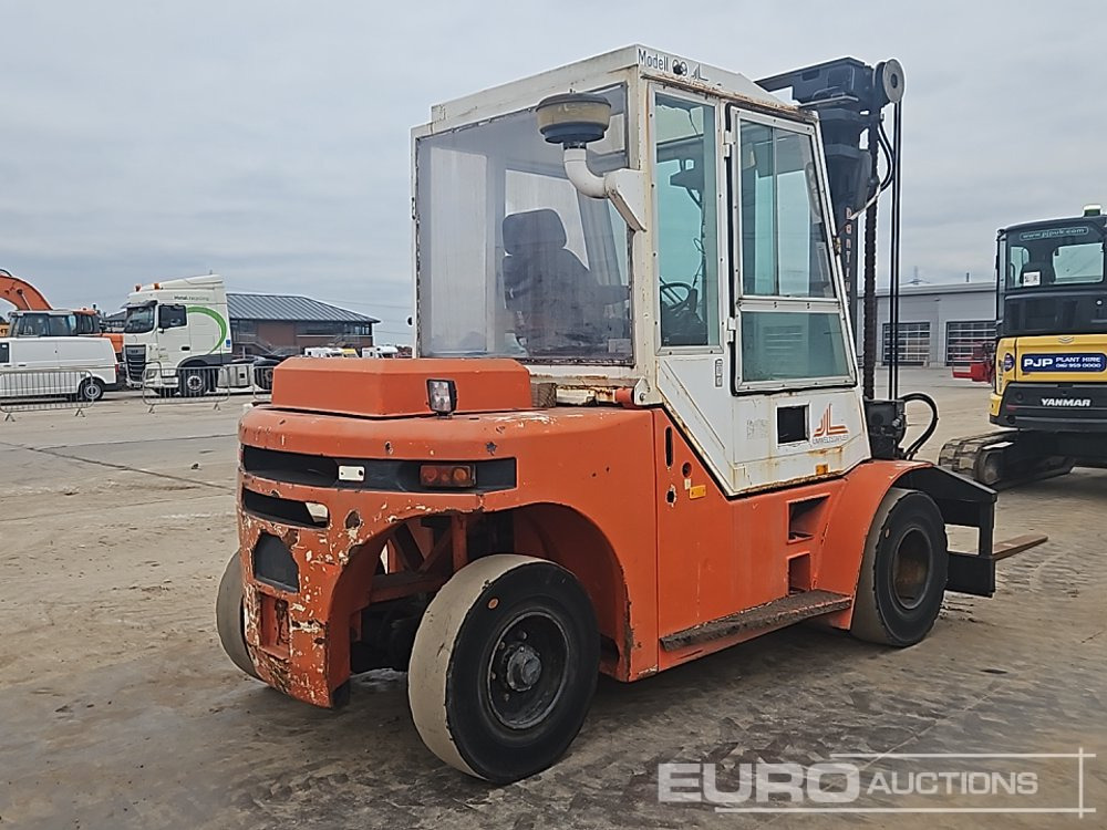 Dan Truck Diesel Forklift, 2 Stage Mast, Forks - Вилушкар: слика 5 Dan Truck Diesel Forklift, 2 Stage Mast, Forks - Вилушкар: слика 5