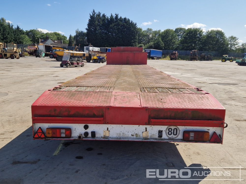 ES-GE 6 Axle Step Frame Extendable Low Loader Trailer, 4 Axle Steer, Air Brakes, Auto Lube - Полуприколка за низок утовар: слика 4 ES-GE 6 Axle Step Frame Extendable Low Loader Trailer, 4 Axle Steer, Air Brakes, Auto Lube - Полуприколка за низок утовар: слика 4