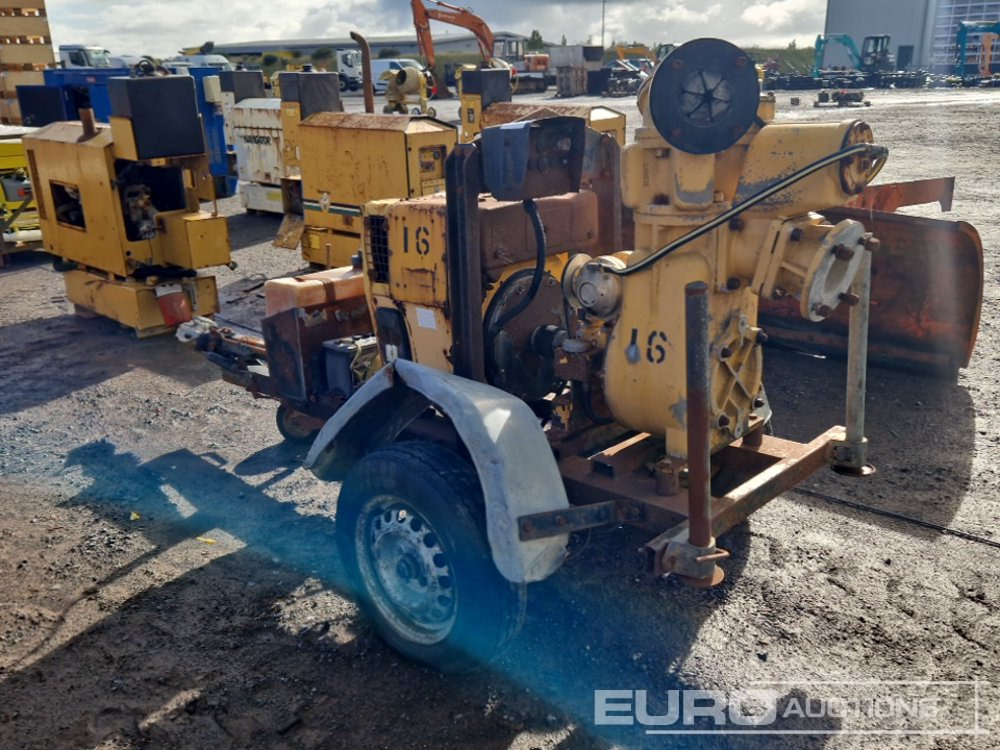 Hilta 4" Single Axle Water Pump, Hatz Engine - Пумпа за вода: слика 3 Hilta 4" Single Axle Water Pump, Hatz Engine - Пумпа за вода: слика 3