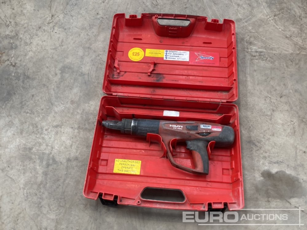 Hilti DX460 Nail Gun (Body & Case Only) - Градежна опрема: слика 2 Hilti DX460 Nail Gun (Body & Case Only) - Градежна опрема: слика 2