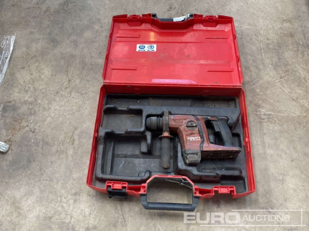Hilti TE 6-A36 36 Volt Cordless Hammer (Body & Case Only) - Градежна опрема: слика 2 Hilti TE 6-A36 36 Volt Cordless Hammer (Body & Case Only) - Градежна опрема: слика 2