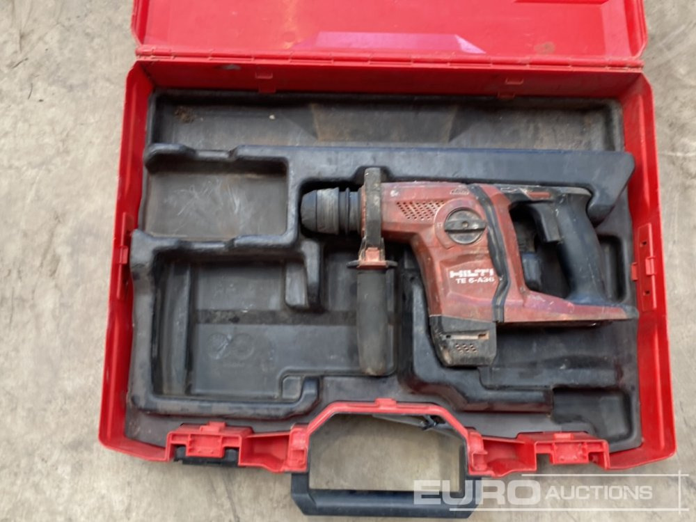 Hilti TE 6-A36 36 Volt Cordless Hammer (Body & Case Only) - Градежна опрема: слика 5 Hilti TE 6-A36 36 Volt Cordless Hammer (Body & Case Only) - Градежна опрема: слика 5