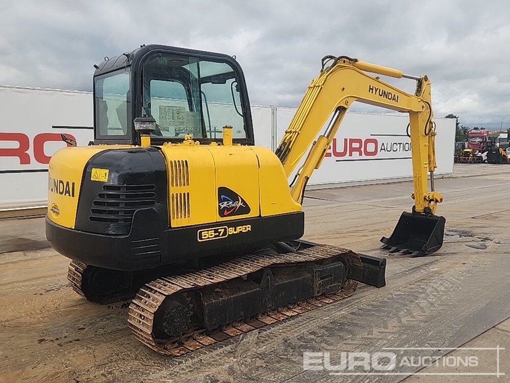 Hyundai R55-7 - Мини багер: слика 5 Hyundai R55-7 - Мини багер: слика 5
