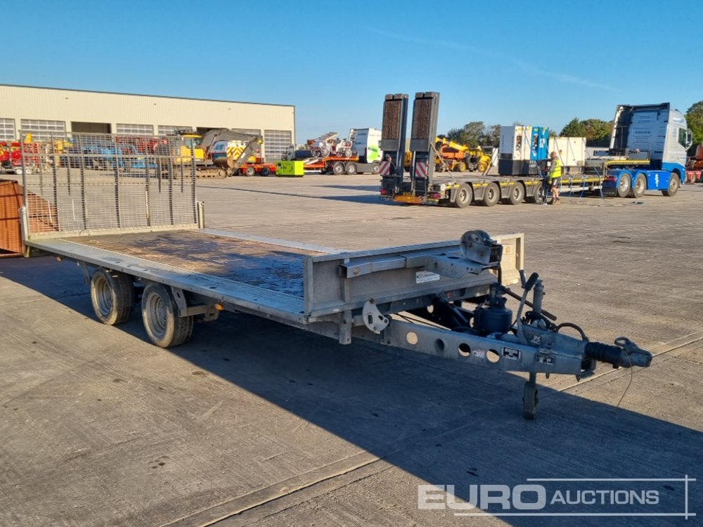 Ifor Williams 2CBTB4621352 - Приколка за градежни машини: слика 1 Ifor Williams 2CBTB4621352 - Приколка за градежни машини: слика 1