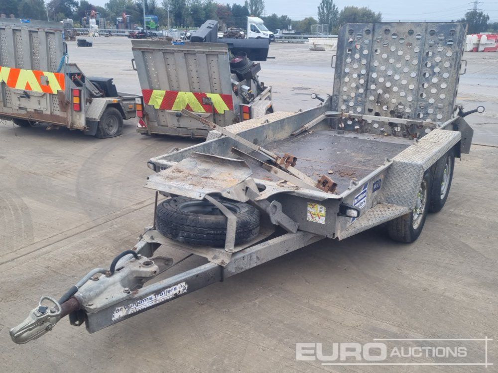 Ifor Williams 2HB GH94BT - Приколка за градежни машини: слика 1 Ifor Williams 2HB GH94BT - Приколка за градежни машини: слика 1