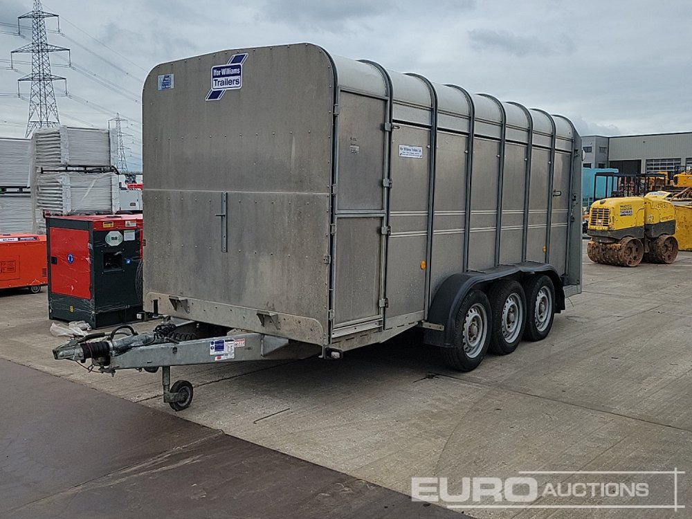 Ifor Williams 3SB TA510G3 - Приколка за градежни машини: слика 1 Ifor Williams 3SB TA510G3 - Приколка за градежни машини: слика 1