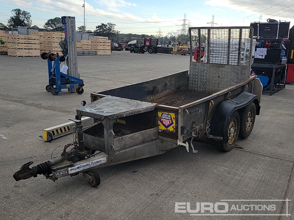 Ifor Williams GD84G1A - Приколка за градежни машини: слика 1 Ifor Williams GD84G1A - Приколка за градежни машини: слика 1