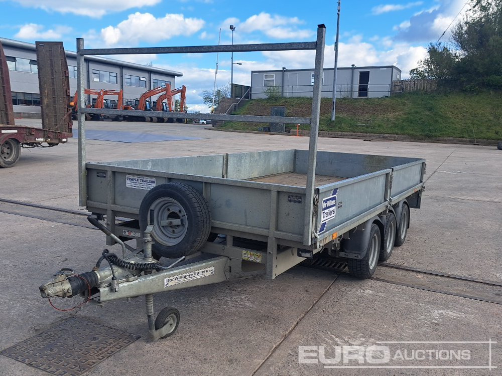 Ifor Williams LM146G3 - Приколка за градежни машини: слика 1 Ifor Williams LM146G3 - Приколка за градежни машини: слика 1