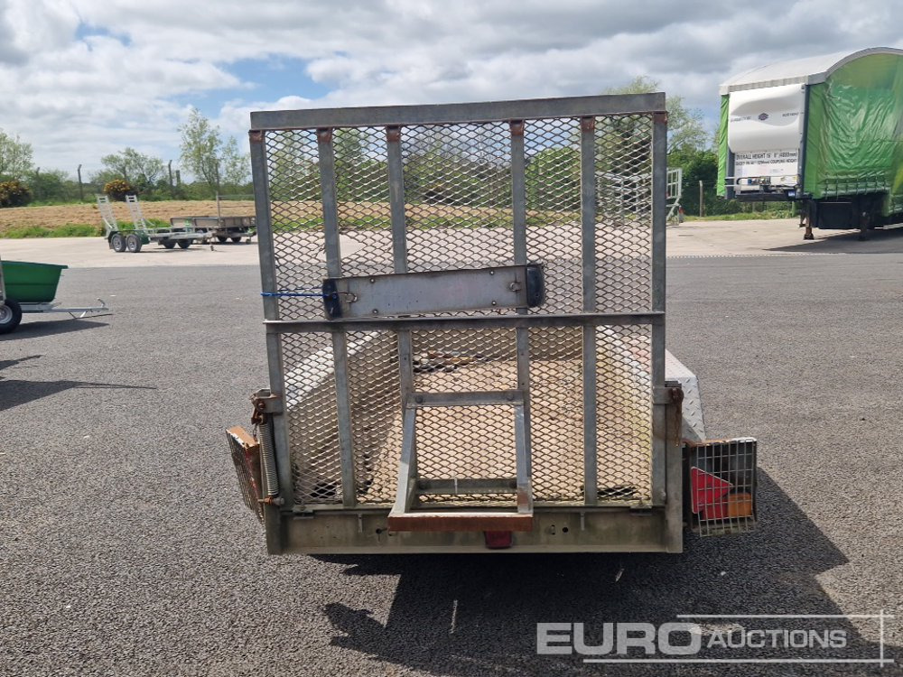 Indespension 2600Kg Twin Axle Plant Trailer, Ramp - Приколка за градежни машини: слика 4 Indespension 2600Kg Twin Axle Plant Trailer, Ramp - Приколка за градежни машини: слика 4