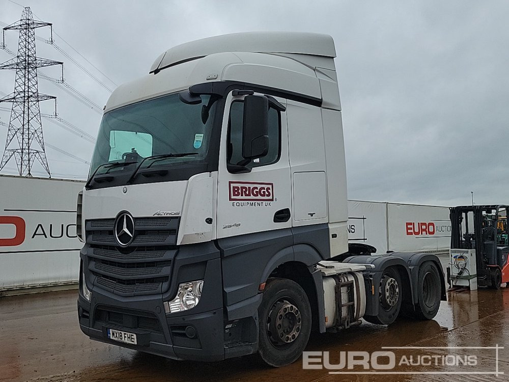 2018 Mercedes Actros 2548 - Камион влекач: слика 1 2018 Mercedes Actros 2548 - Камион влекач: слика 1