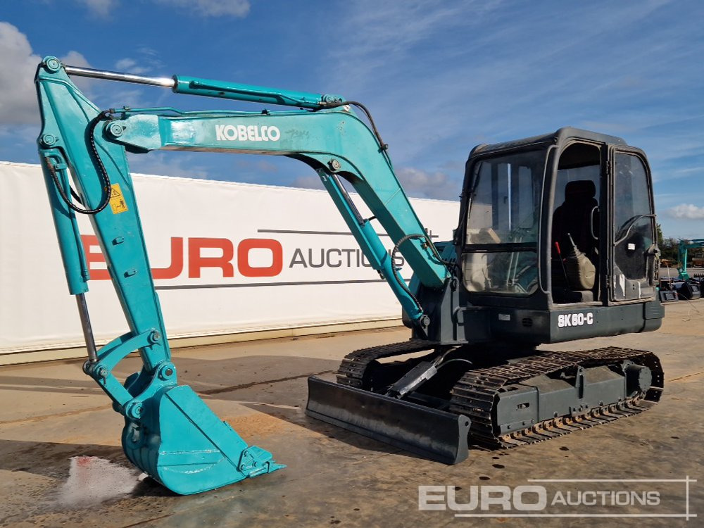 Kobelco SK60-C - Мини багер: слика 1 Kobelco SK60-C - Мини багер: слика 1