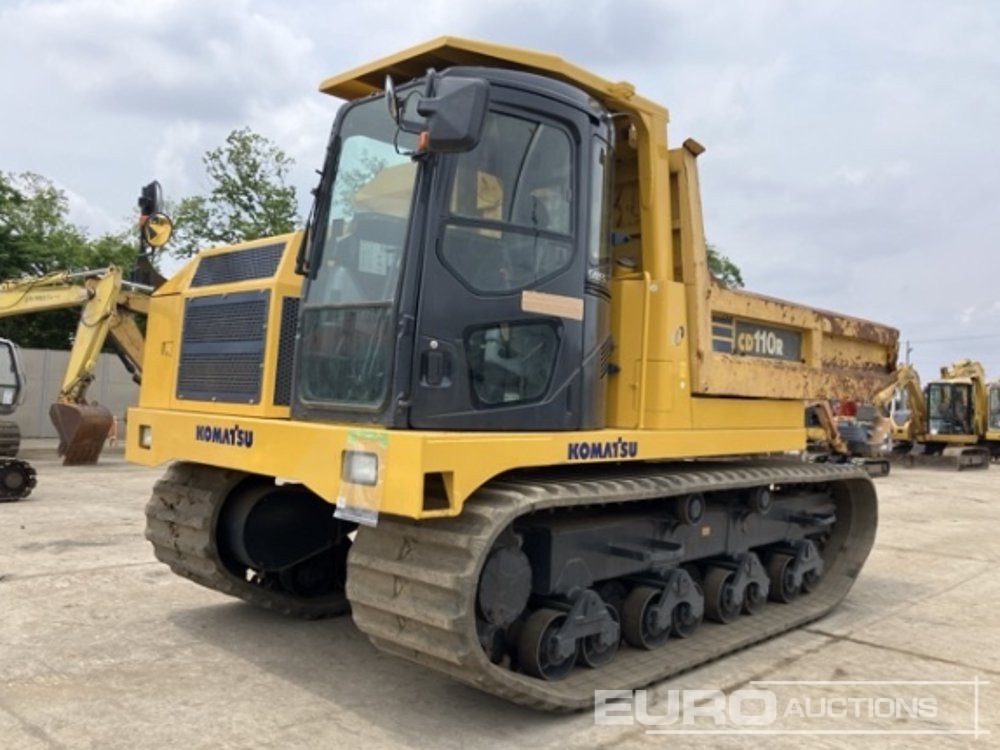 Komatsu CD110R-2 - Истоварувач со гасеници: слика 3 Komatsu CD110R-2 - Истоварувач со гасеници: слика 3