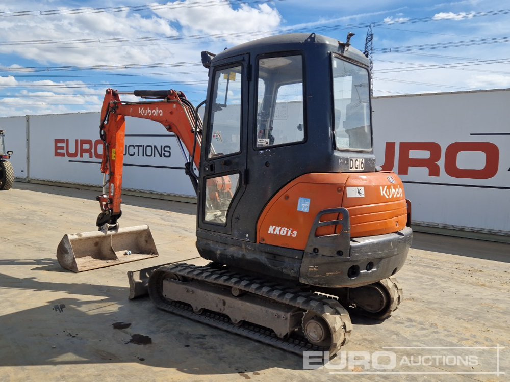Kubota KX61-3 - Мини багер: слика 3 Kubota KX61-3 - Мини багер: слика 3