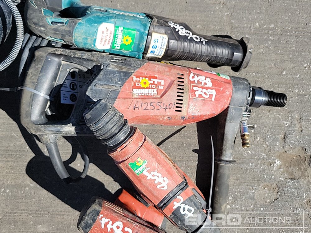 Градежна опрема Makita Battery Reciprocating Saw, Hilti 110Volt Diamond Core Drill, Hilti Battery Hammer Drill, Hilti Battery Impact Gun, Makita 110Volt Impact Gun, Hilti Battery Drill, Stihl Petrol Backpack Leaf Blo: слика 17