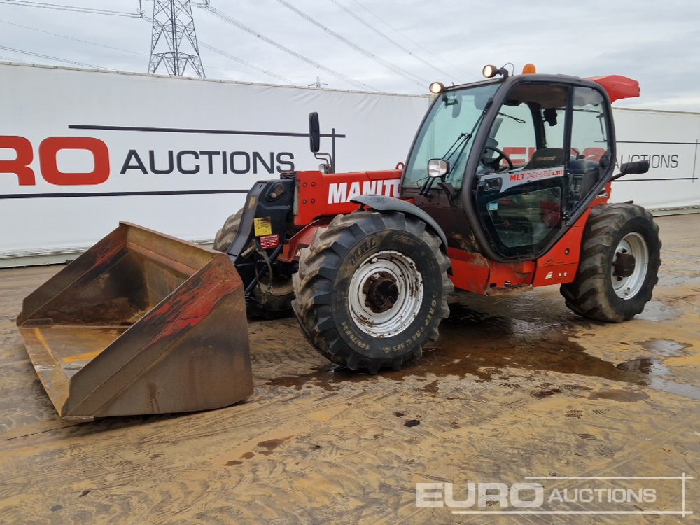 Manitou MLT741 - Телескопски ракувач: слика 1 Manitou MLT741 - Телескопски ракувач: слика 1