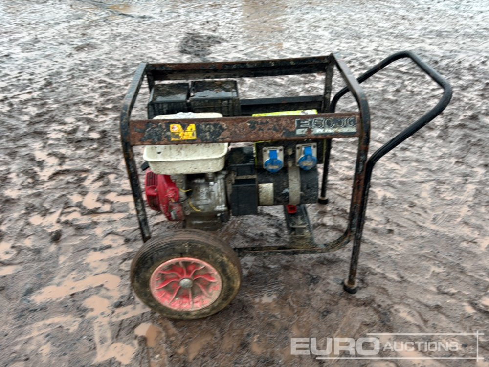 Pramac E5000 Petrol Generator Honda Engine - Генераторска поставка: слика 2 Pramac E5000 Petrol Generator Honda Engine - Генераторска поставка: слика 2