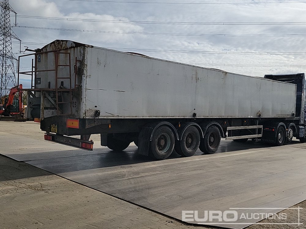 SDC Trailer Tri Axle Bulk Trailer - Полуприколка со долен транспортер: слика 5 SDC Trailer Tri Axle Bulk Trailer - Полуприколка со долен транспортер: слика 5