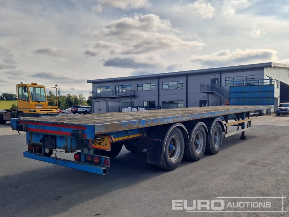 SDC Tri Axle Flat Bed Trailer, BPW Axles - Полуприколка платформа: слика 4 SDC Tri Axle Flat Bed Trailer, BPW Axles - Полуприколка платформа: слика 4