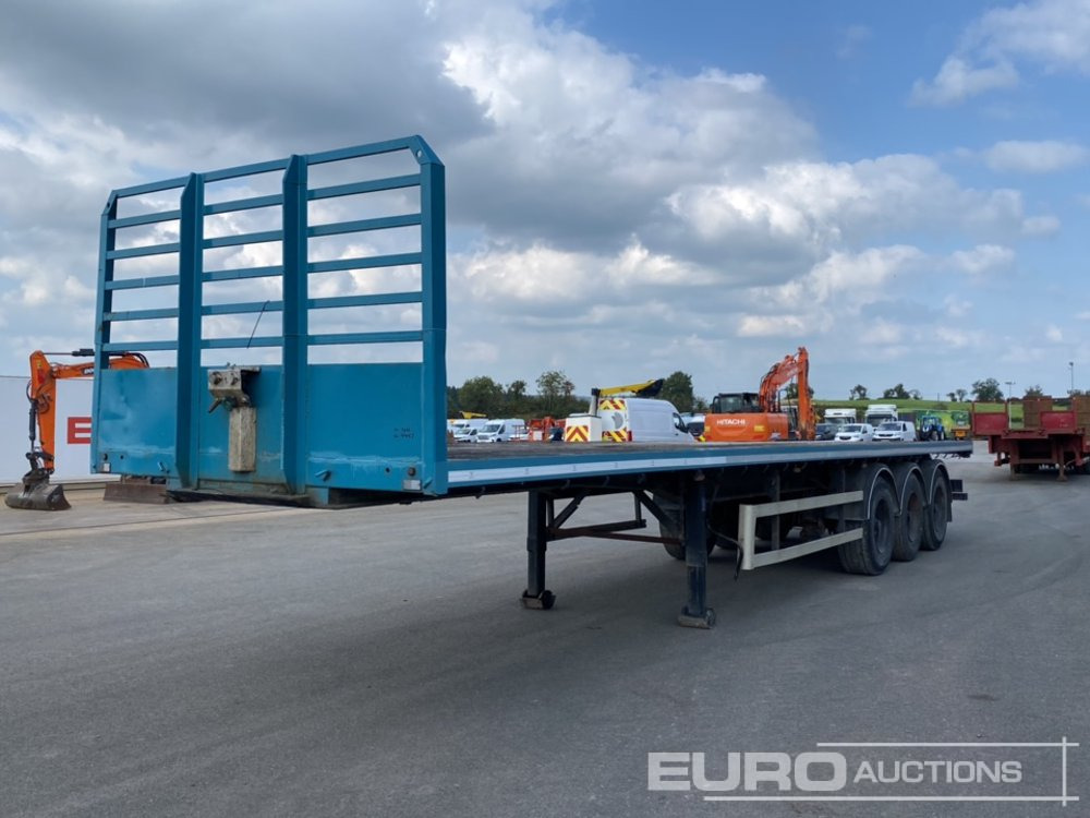 SDC Tri Axle Flat Trailer, BPW Axles - Полуприколка платформа: слика 1 SDC Tri Axle Flat Trailer, BPW Axles - Полуприколка платформа: слика 1