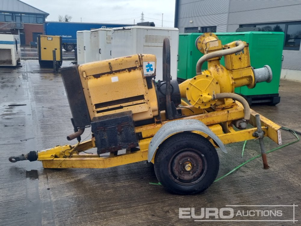 Selwood Single Axle 6" Water Pump, Hatz Engine - Пумпа за вода: слика 2 Selwood Single Axle 6" Water Pump, Hatz Engine - Пумпа за вода: слика 2