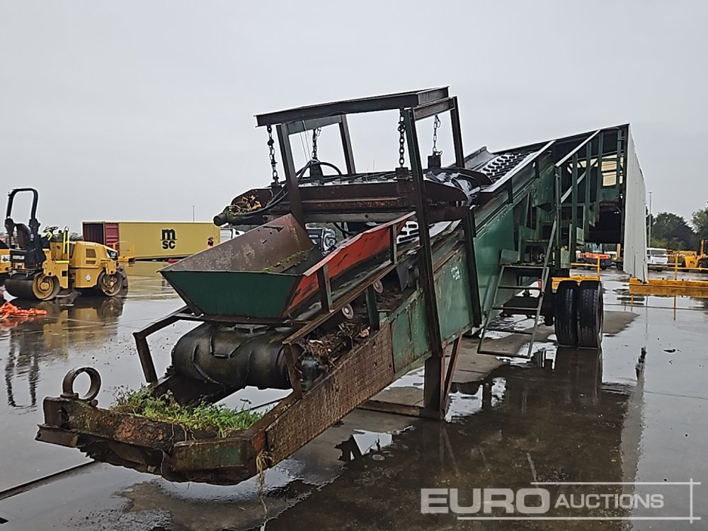 Single Axle Conveyor Picking Station, Overband Magnet - Транспортер: слика 1 Single Axle Conveyor Picking Station, Overband Magnet - Транспортер: слика 1
