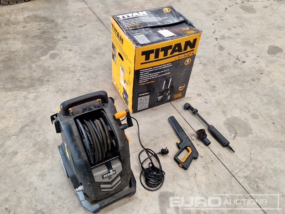 Titan TTB2700PRW High Pressure Washer - Перач под висок притисок: слика 1 Titan TTB2700PRW High Pressure Washer - Перач под висок притисок: слика 1