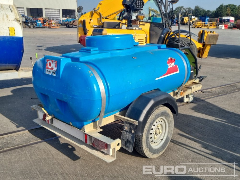 Trailer Engineering Single Axle Plastic Water Bowser, Yanmar Pressure Washer - Перач под висок притисок: слика 5 Trailer Engineering Single Axle Plastic Water Bowser, Yanmar Pressure Washer - Перач под висок притисок: слика 5