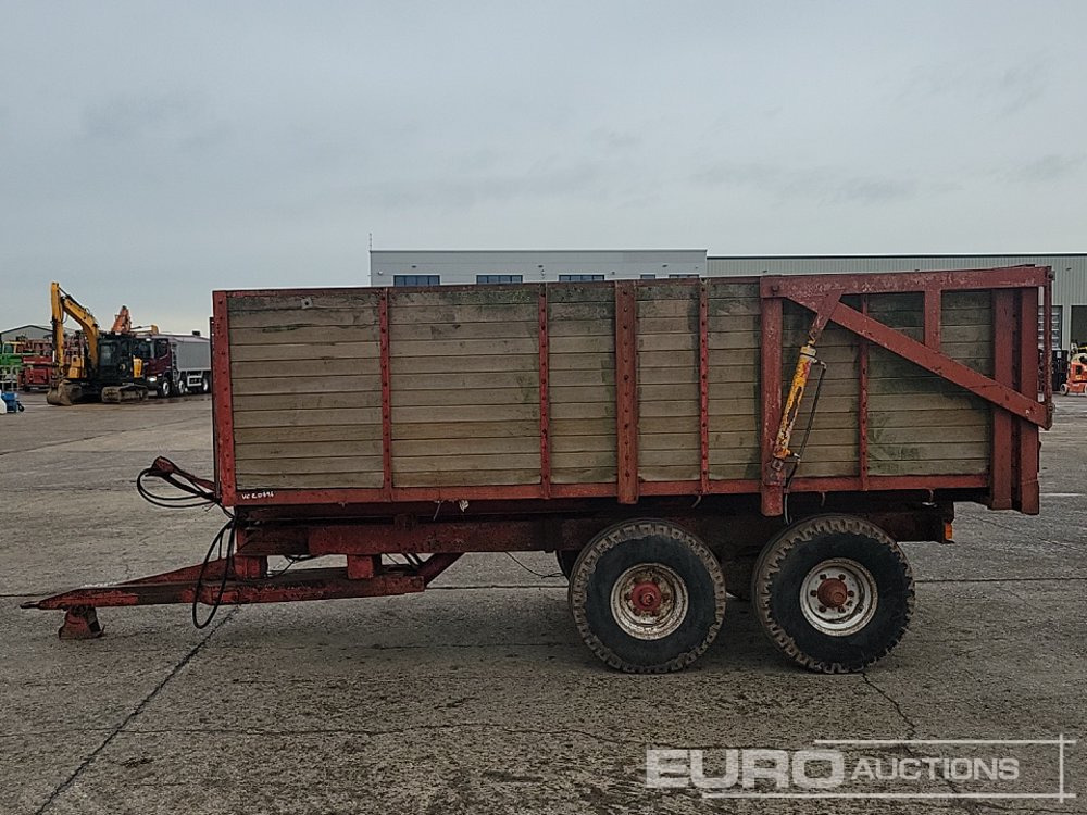 Twin Axle Tipping Trailer, Hydraulic Tailgate - Земјоделска приколка: слика 2 Twin Axle Tipping Trailer, Hydraulic Tailgate - Земјоделска приколка: слика 2