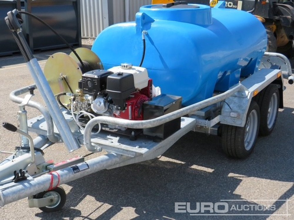 Unused 2024 1,200 Litre Petrol Pressure Washer Highway Water Bowser - Перач под висок притисок: слика 1 Unused 2024 1,200 Litre Petrol Pressure Washer Highway Water Bowser - Перач под висок притисок: слика 1