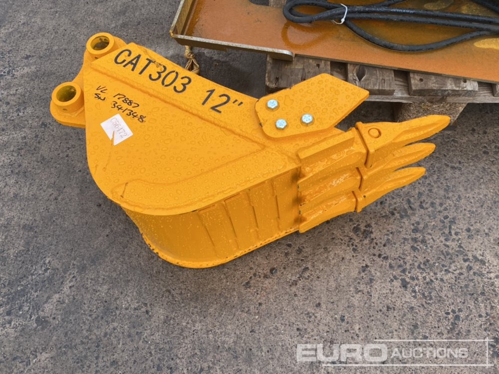 Unused 2025 12" Digging Bucket to suit Mini Excavator - Корпа: слика 3 Unused 2025 12" Digging Bucket to suit Mini Excavator - Корпа: слика 3