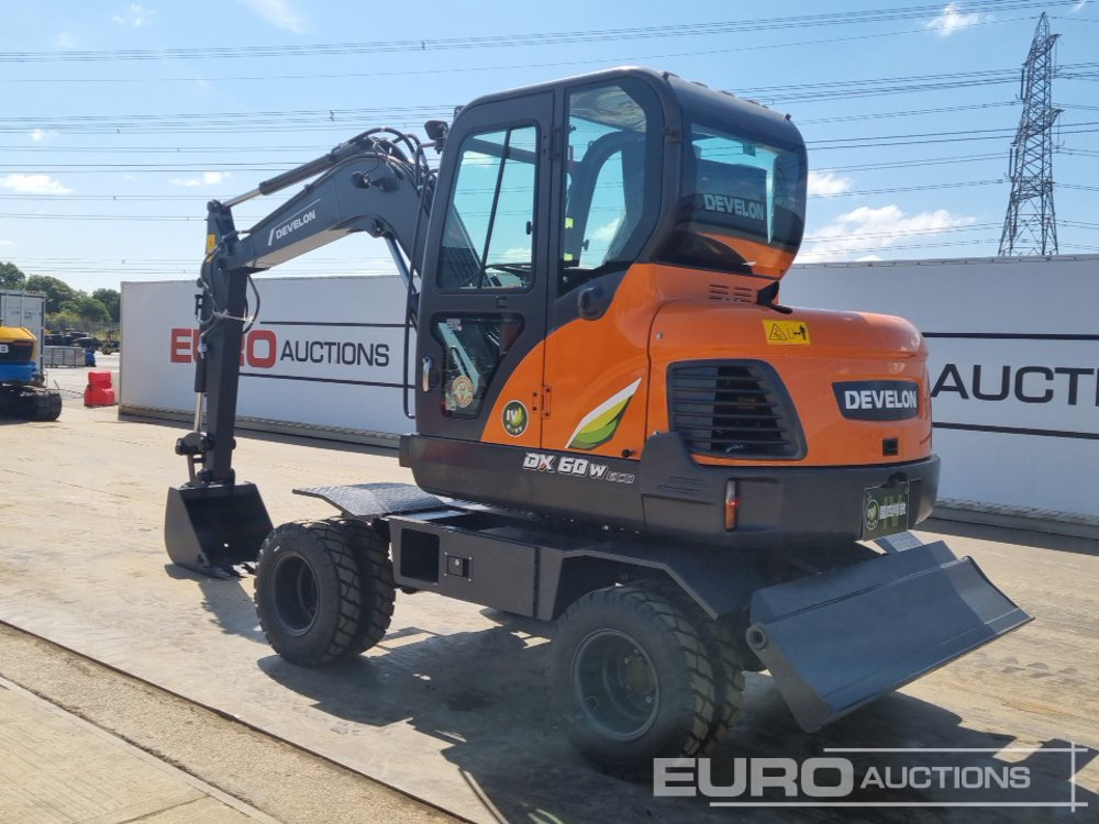 Unused 2025 Develon DX60WN ECO-1 - Багер на тркала: слика 3 Unused 2025 Develon DX60WN ECO-1 - Багер на тркала: слика 3
