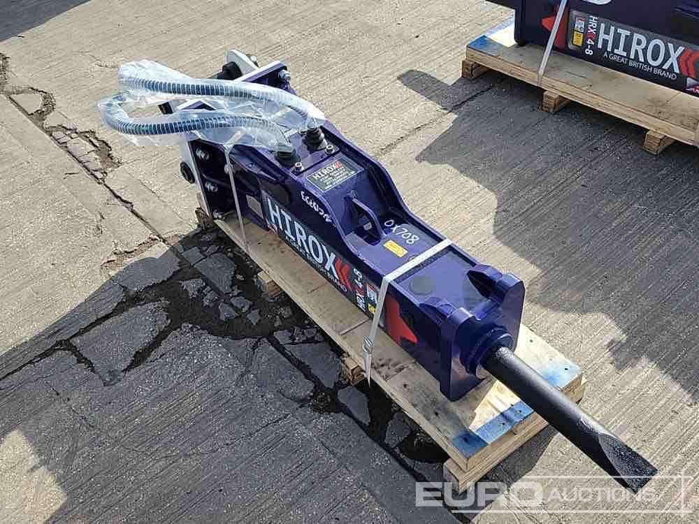 Хидрауличен чекан Unused 2025 Hirox HRX4-8 Hydraulic Breaker 45mm Pin to suit 4-6 Ton Excavator: слика 7