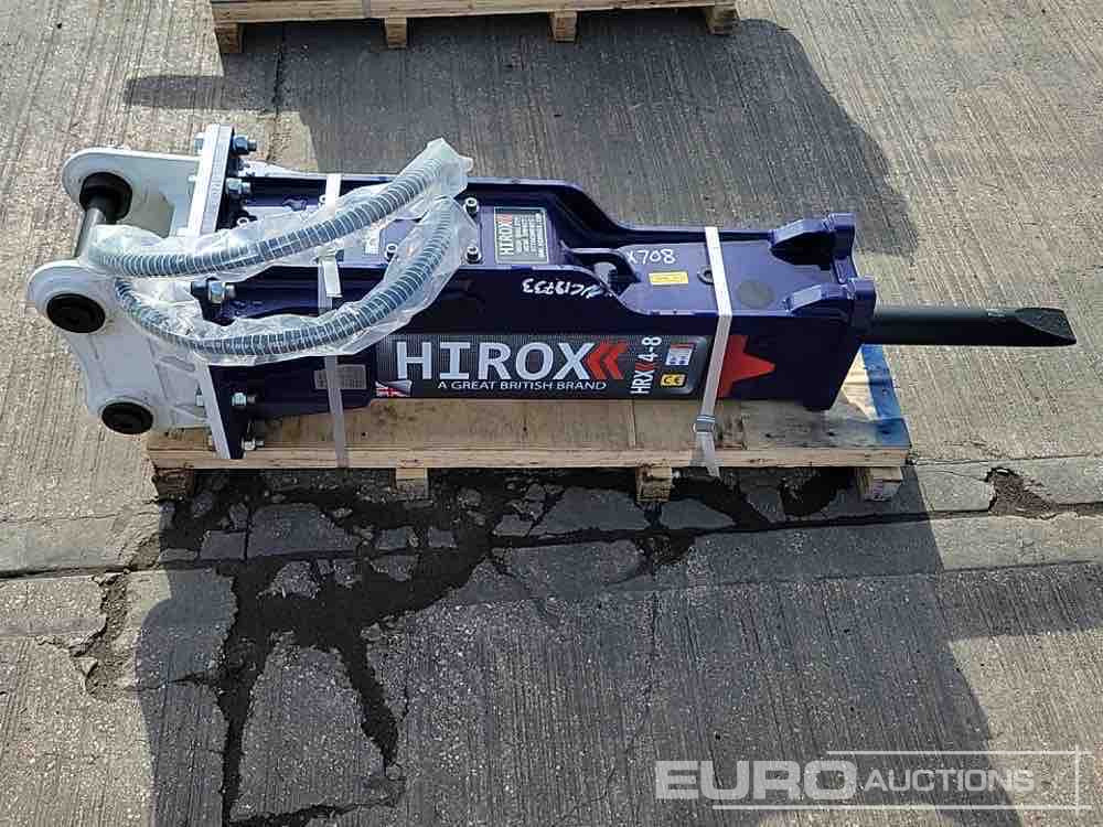 Хидрауличен чекан Unused 2025 Hirox HRX4-8 Hydraulic Breaker 45mm Pin to suit 4-6 Ton Excavator: слика 8