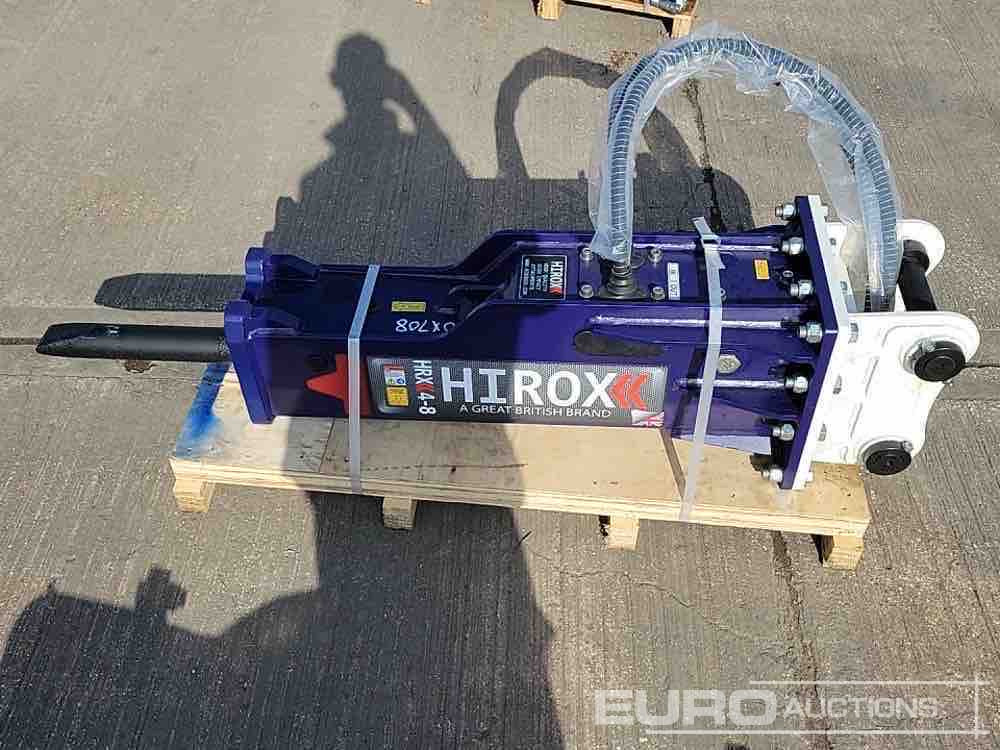 Unused 2025 Hirox HRX4-8 Hydraulic Breaker 45mm Pin to suit 4-6 Ton Excavator - Хидрауличен чекан: слика 2 Unused 2025 Hirox HRX4-8 Hydraulic Breaker 45mm Pin to suit 4-6 Ton Excavator - Хидрауличен чекан: слика 2