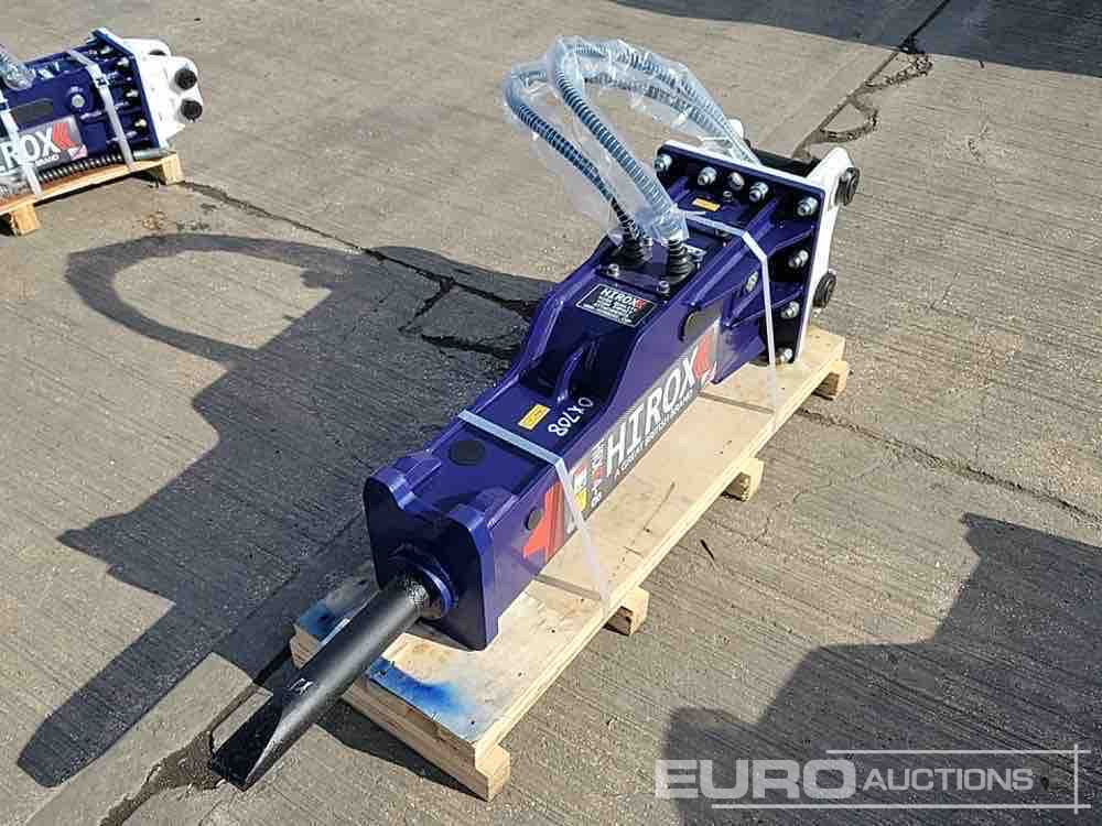 Unused 2025 Hirox HRX4-8 Hydraulic Breaker 45mm Pin to suit 4-6 Ton Excavator - Хидрауличен чекан: слика 1 Unused 2025 Hirox HRX4-8 Hydraulic Breaker 45mm Pin to suit 4-6 Ton Excavator - Хидрауличен чекан: слика 1