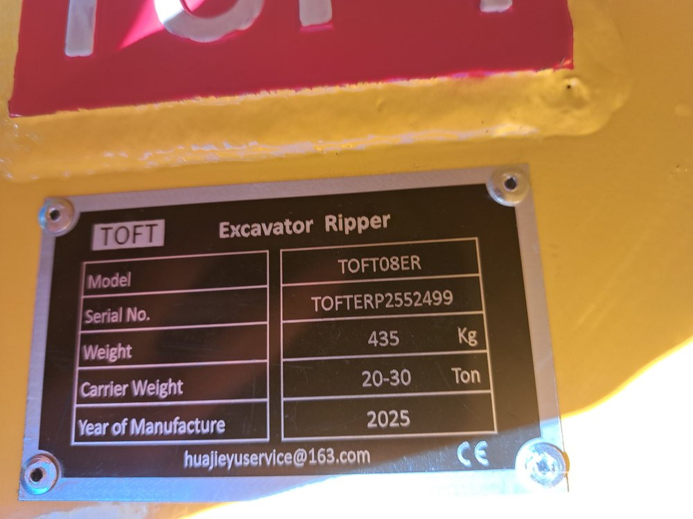 Нов Корпа Unused 2025 Toft TOFT08ER Ripper Tooth 80mm Pin to suit 20 Ton Excavator: слика 7