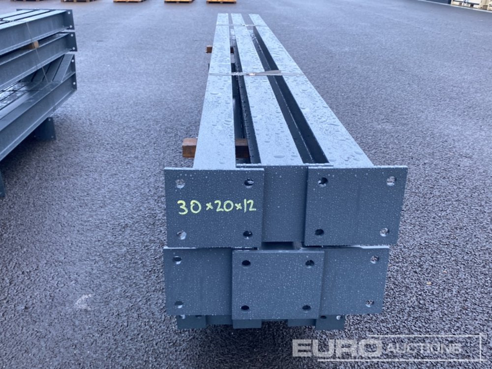 Unused 30' x 20' x 12' Steel Frame Building, 12.5 Roof Pitch, Purlin Cleats - Градежен контејнер: слика 5 Unused 30' x 20' x 12' Steel Frame Building, 12.5 Roof Pitch, Purlin Cleats - Градежен контејнер: слика 5