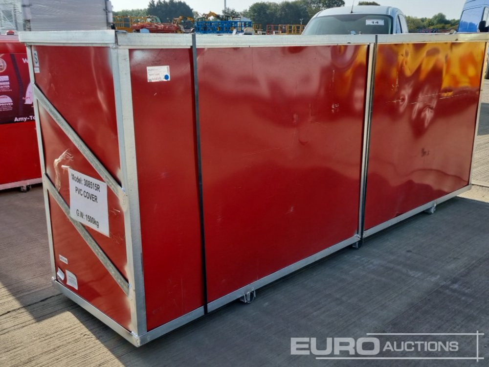 Unused 30' x 85' x 15' Dome Storage Shelter (Cannot Be Reconsigned) - Товарен контејнер: слика 3 Unused 30' x 85' x 15' Dome Storage Shelter (Cannot Be Reconsigned) - Товарен контејнер: слика 3