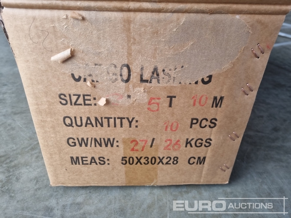 Опрема за работилница Unused Boss 10M 5T Ratchet Strap (10 of): слика 13