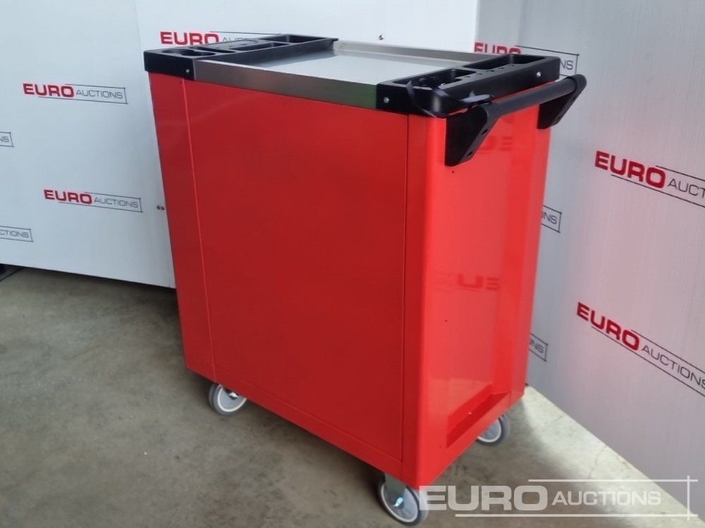 Unused Boss Wheeled Tool Cart with 258pc Tools (Red) - Опрема за работилница: слика 5 Unused Boss Wheeled Tool Cart with 258pc Tools (Red) - Опрема за работилница: слика 5