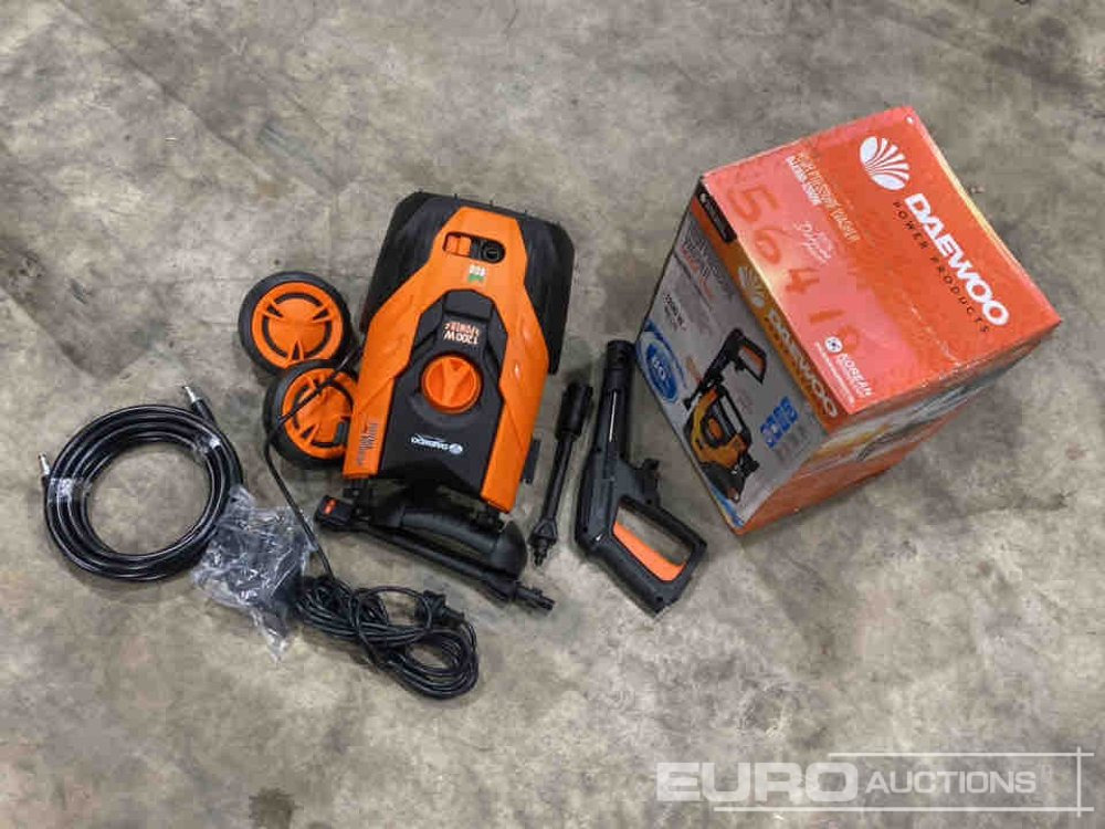 Unused Daewoo DAX100-1200W 230 Volt Pressure Washer (2 of) - Перач под висок притисок: слика 2 Unused Daewoo DAX100-1200W 230 Volt Pressure Washer (2 of) - Перач под висок притисок: слика 2