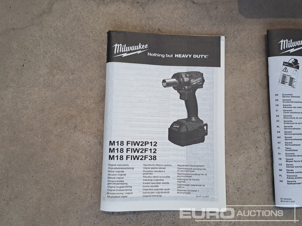 Unused Milwaukee M18 FIW2F38 18V Fuel Brushless 3/8'' Impact Wrench -(Body and Case Only) - Градежна опрема: слика 5 Unused Milwaukee M18 FIW2F38 18V Fuel Brushless 3/8'' Impact Wrench -(Body and Case Only) - Градежна опрема: слика 5