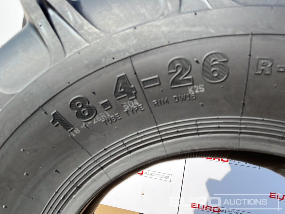 Unused Top Trust 18.4-26-10PR R1 Backhoe Loader Tyre (2 of) - Гума: слика 4 Unused Top Trust 18.4-26-10PR R1 Backhoe Loader Tyre (2 of) - Гума: слика 4