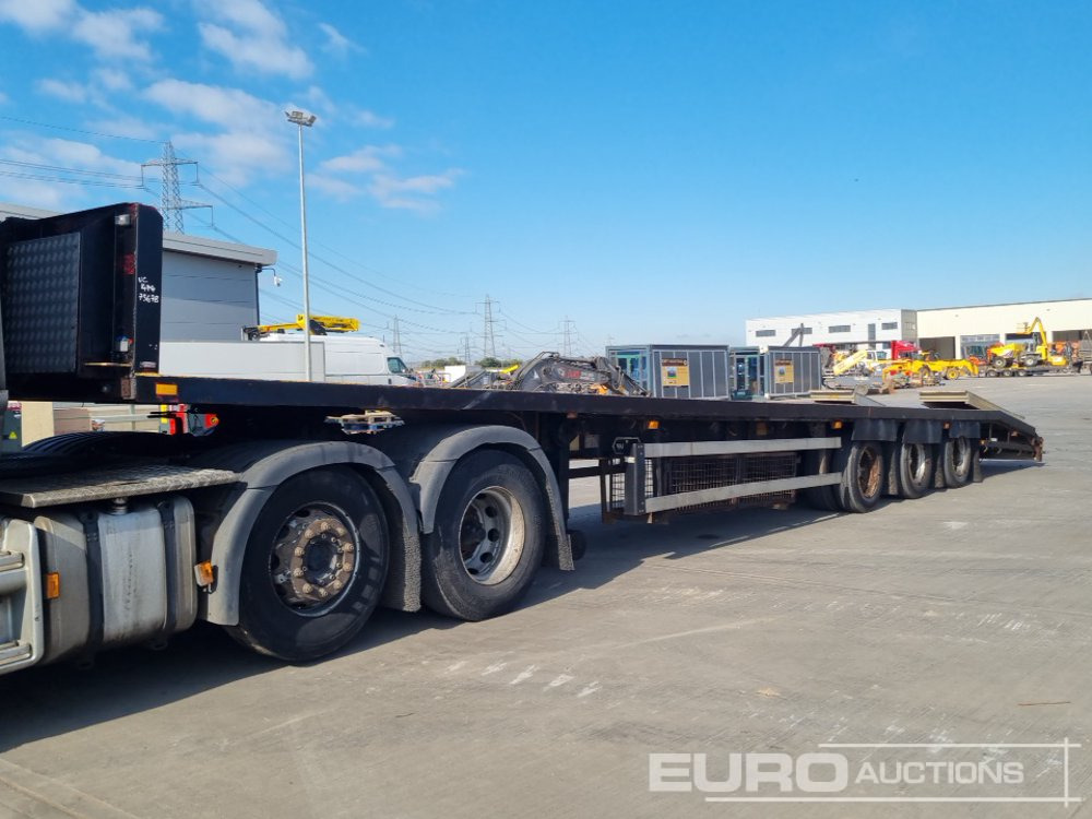 Van Hool Tri Axle Sloper Trailer - Полуприколка за низок утовар: слика 1 Van Hool Tri Axle Sloper Trailer - Полуприколка за низок утовар: слика 1