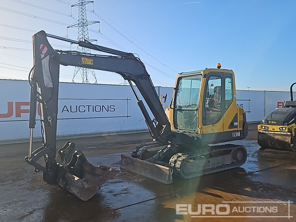 Volvo EC55B - Мини багер: слика 1 Volvo EC55B - Мини багер: слика 1