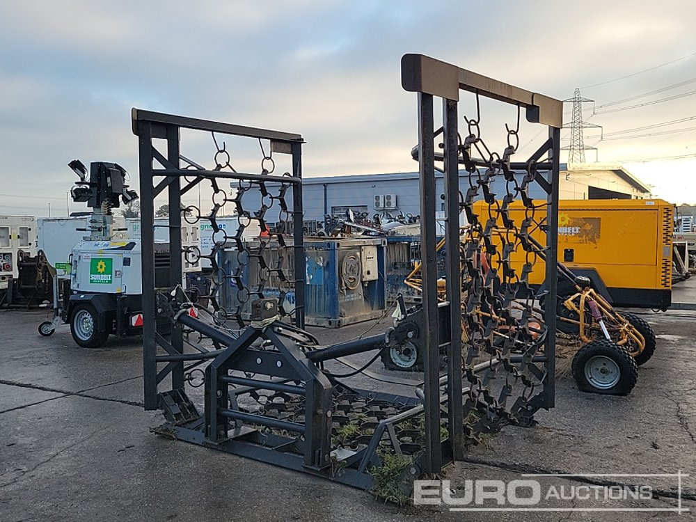 Hydraulic Folding Chain Harrow to suit 3 Point Linkage - Земјоделска машина: слика 1 Hydraulic Folding Chain Harrow to suit 3 Point Linkage - Земјоделска машина: слика 1