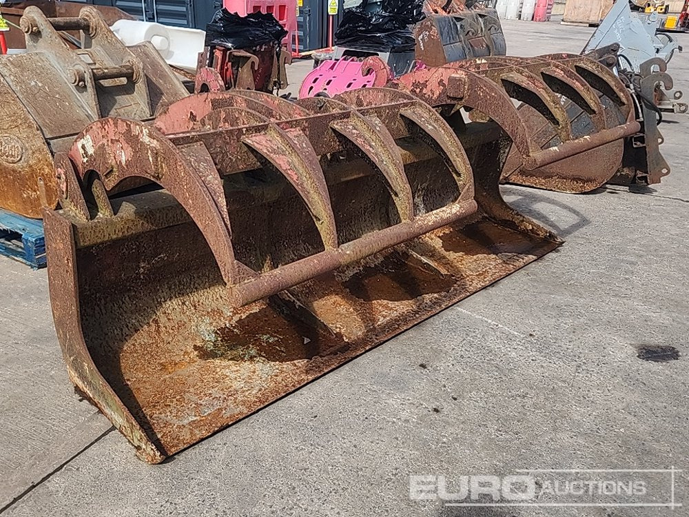 Redrock 104" Hydraulic Muck Grab to suit JCB Telehandler - Земјоделска машина: слика 1 Redrock 104" Hydraulic Muck Grab to suit JCB Telehandler - Земјоделска машина: слика 1